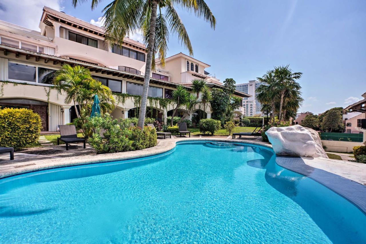 Updated Oceanside Townhome With Pool Walk To Beach! Cancún Exteriér fotografie